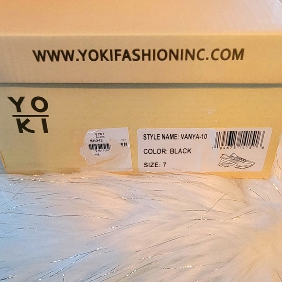 New Yoki Black Studded Sneakers - Picture 2 of 8